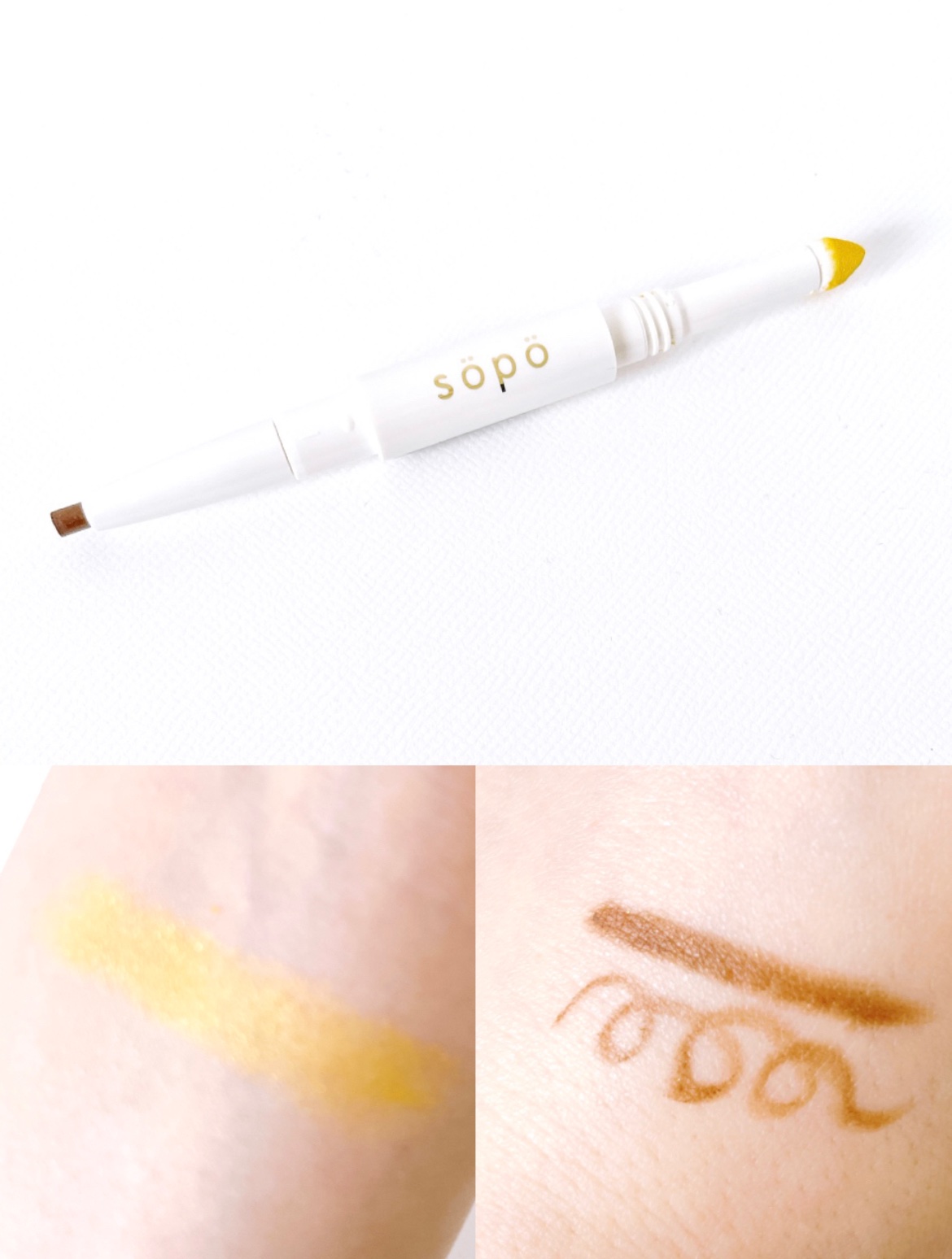 パウダー&ライナー/sopo/スティックアイシャドウを使ったクチコミ（3枚目）