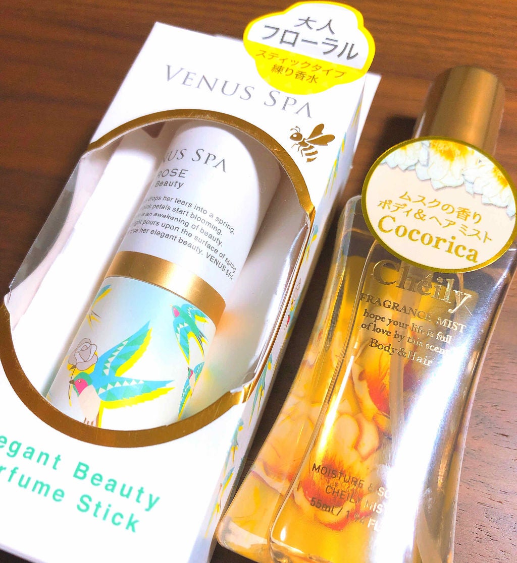 フレグランスミスト ココリカ/シェイリー/ヘアミストを使ったクチコミ(1枚目)