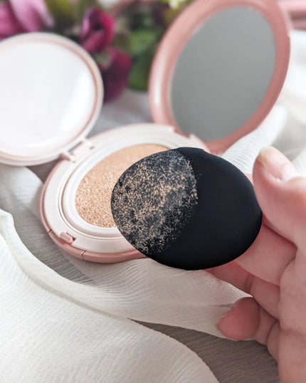 マスクフィットオールカバークッション/TIRTIR(ティルティル)/クッションファンデーションを使ったクチコミ(4枚目)