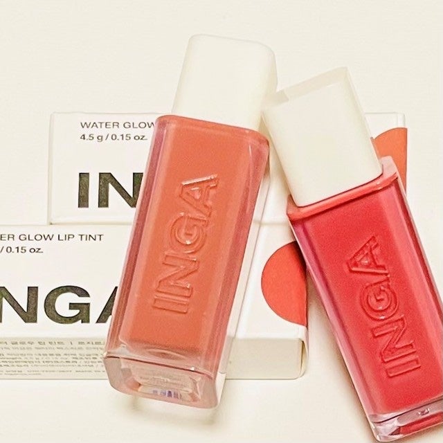 ウォーターグローリップティント/INGA/リップティントを使ったクチコミ(5枚目)