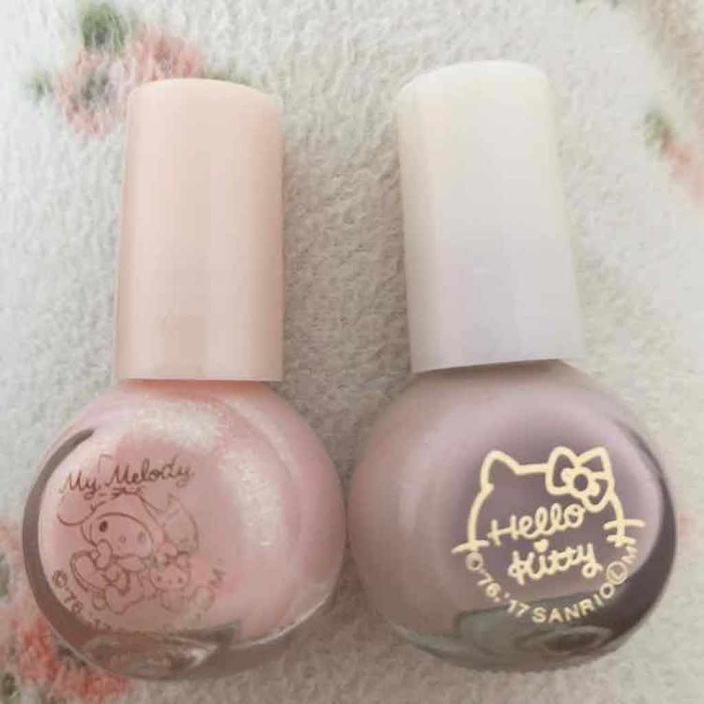 サンリオネイル/DAISO/マニキュアを使ったクチコミ(1枚目)