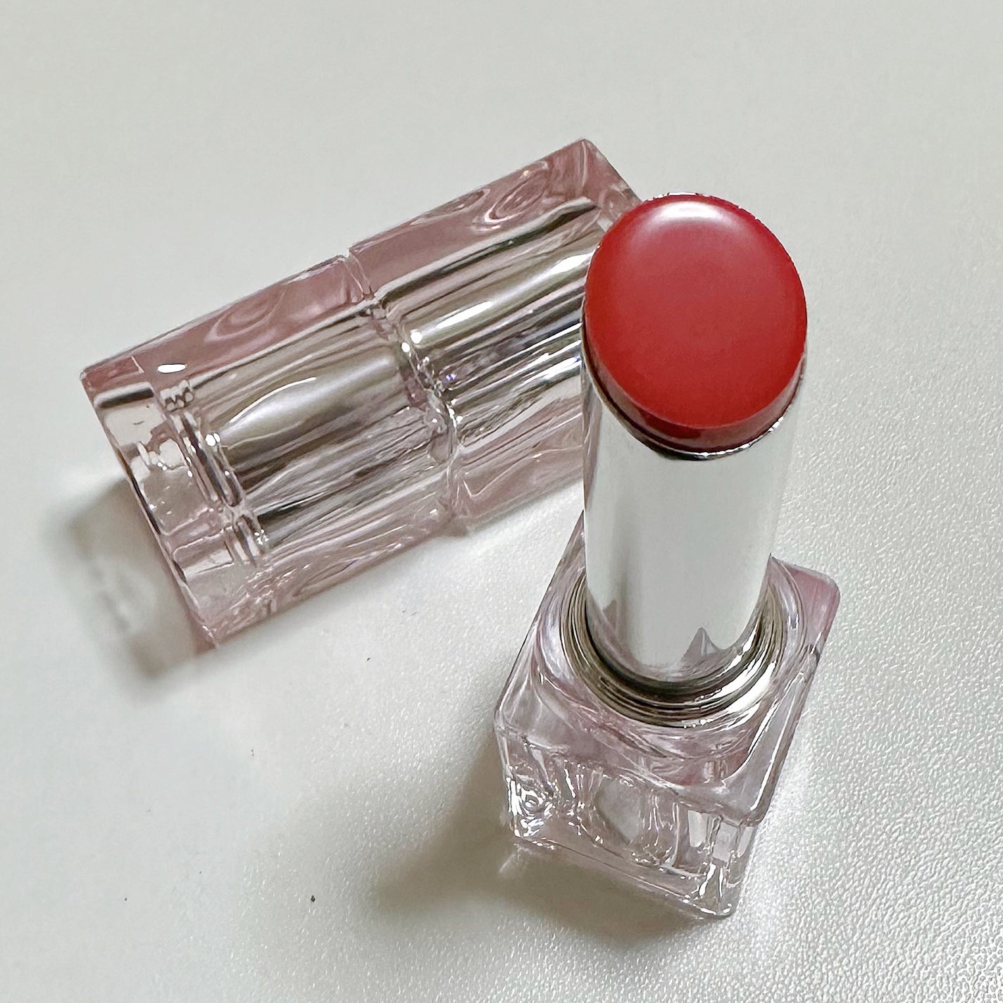 ウォーターリズムグロウメルティングバーム/TIRTIR(ティルティル)/口紅を使ったクチコミ(2枚目)