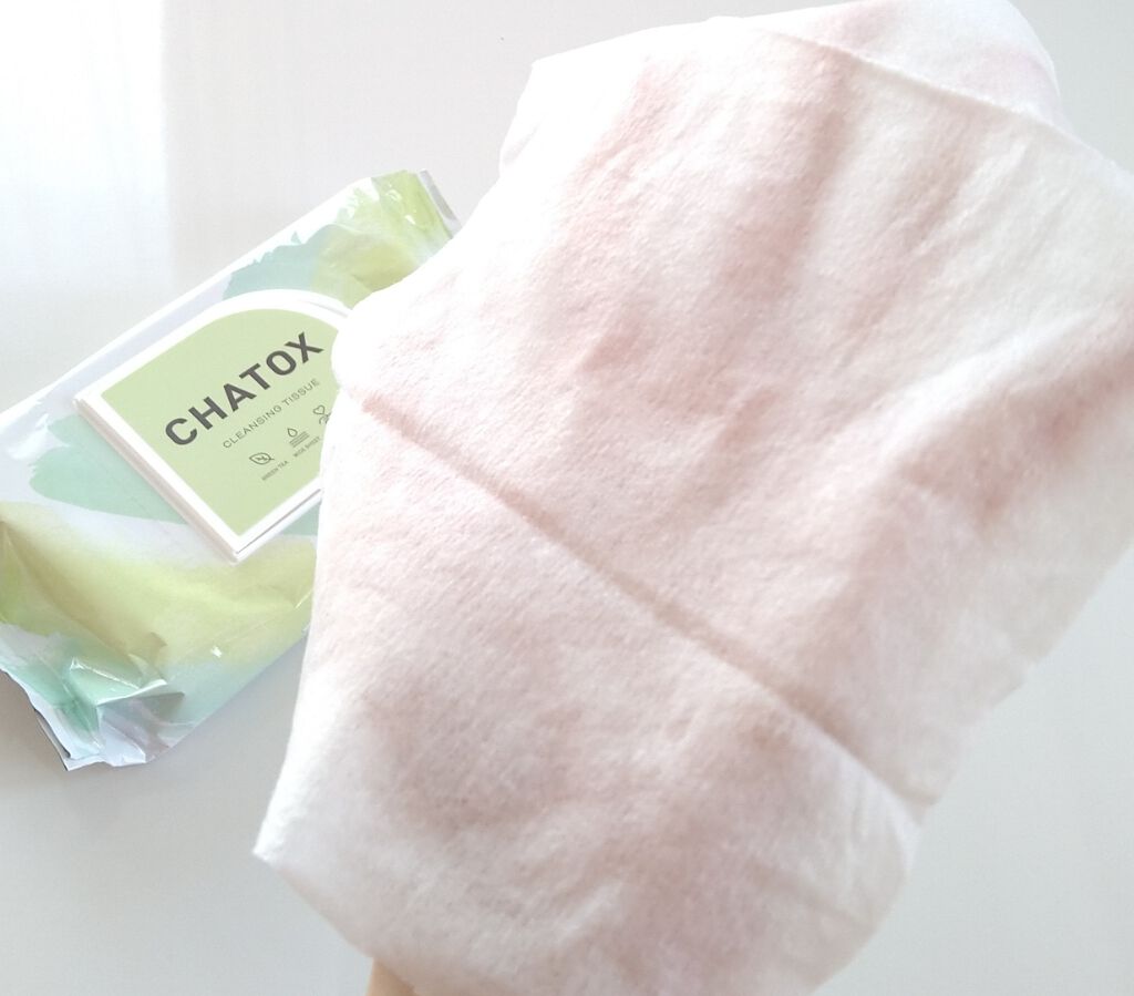 クレンジングティッシュ/チャトックス/クレンジングシートを使ったクチコミ（3枚目）