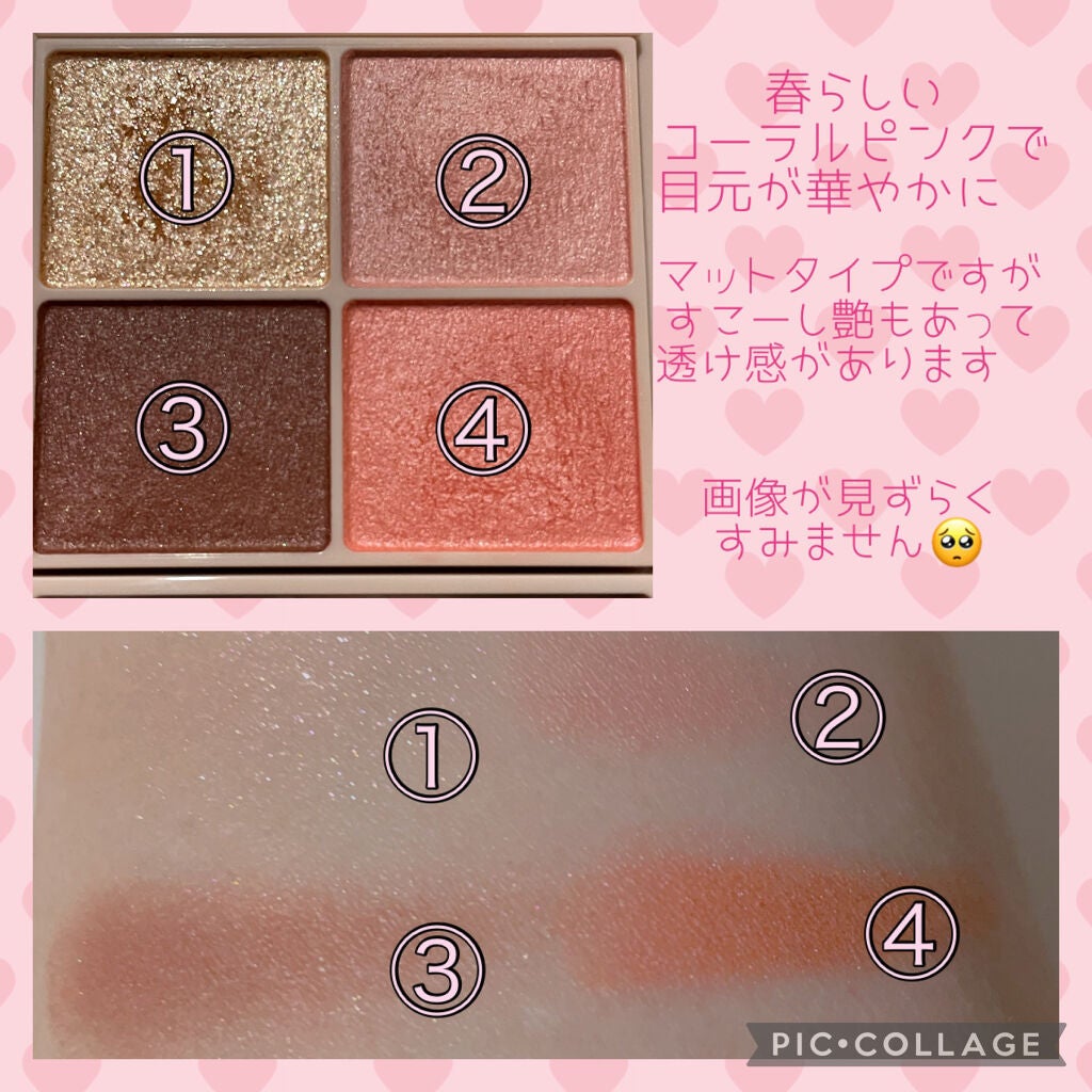 シルキースフレアイズ(マットタイプ)/キャンメイク/アイシャドウパレットを使ったクチコミ(2枚目)