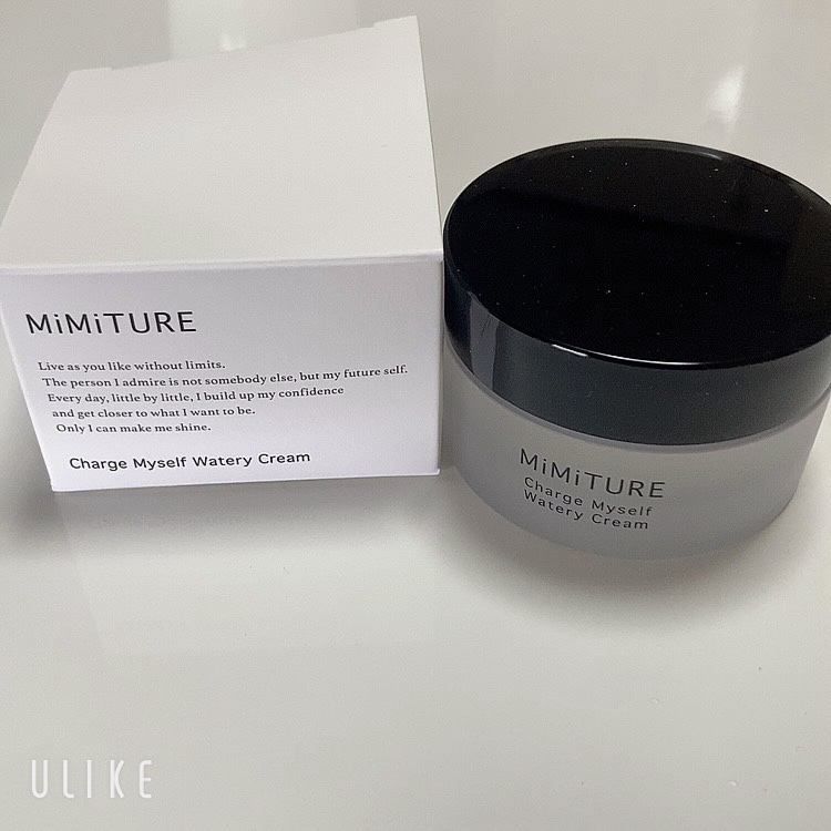 ミミチュール チャージマイセルフウォータリークリーム/クラブ/フェイスクリームを使ったクチコミ（2枚目）