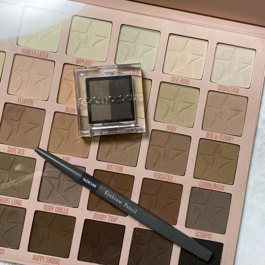 プレスド デュオ アイブロウ/ADDICTION/パウダーアイブロウを使ったクチコミ（1枚目）