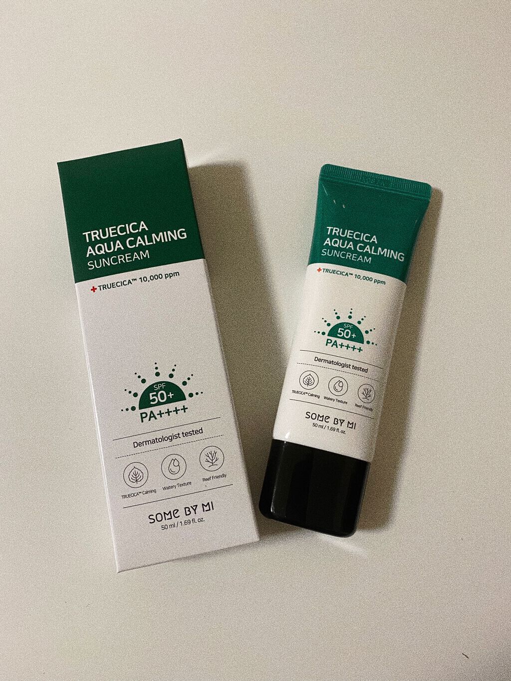 にのみづ on LIPS 「📌TRUECICAアクアカーミング日焼け止め白浮きZERO!ベ..」(1枚目)