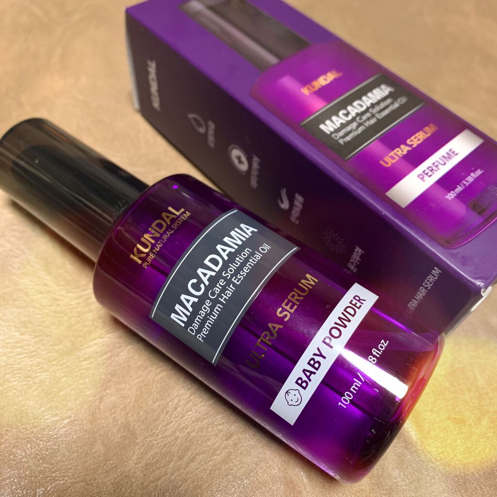 クンダル マカダミア ウルトラヘアセラム /KUNDAL/ヘアオイルを使ったクチコミ（1枚目）
