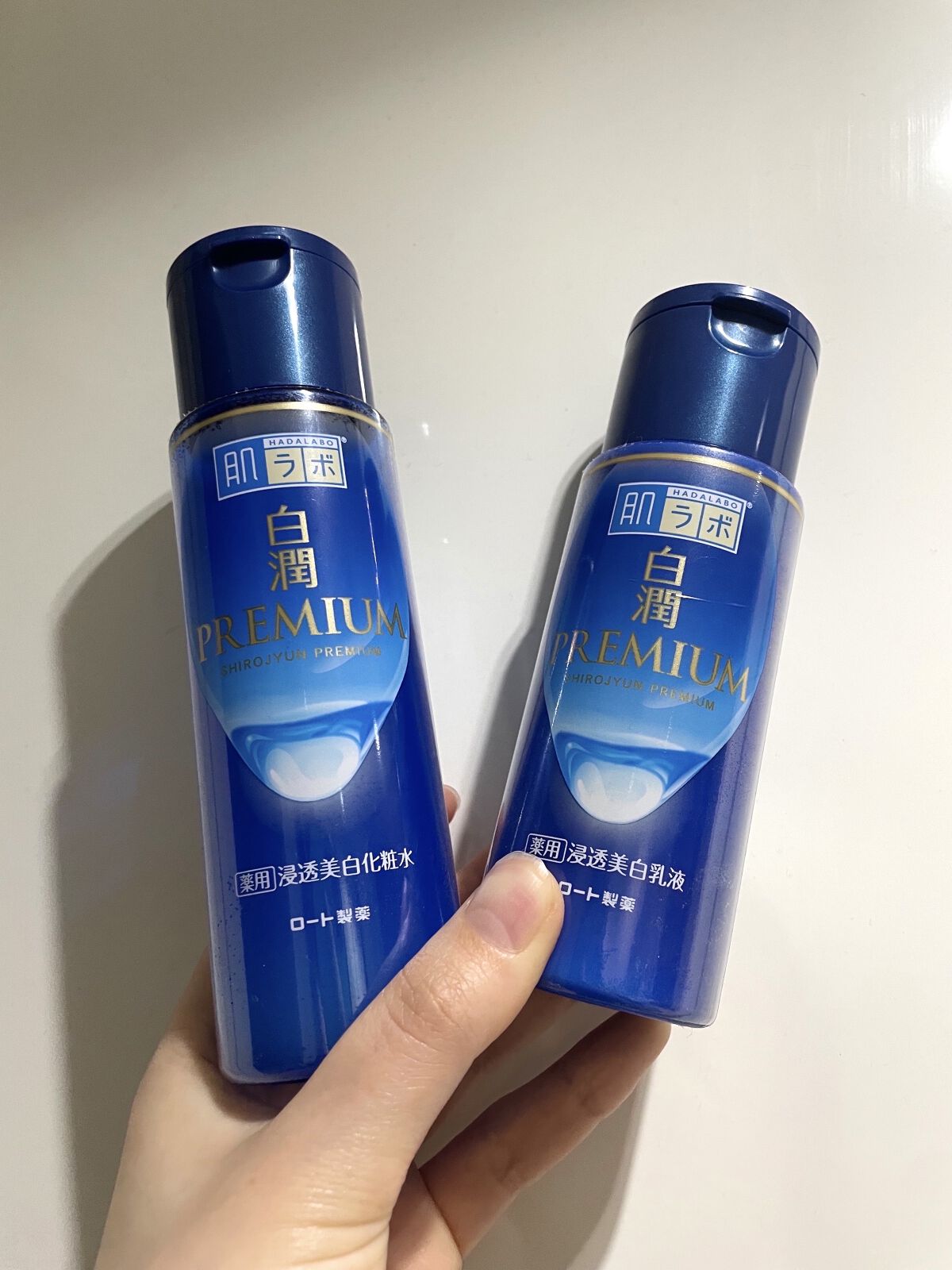 白潤プレミアム薬用浸透美白化粧水/肌ラボ/化粧水を使ったクチコミ（1枚目）