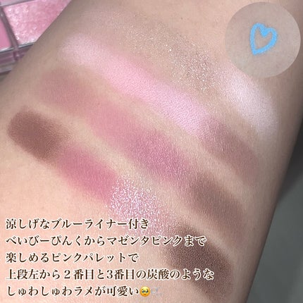 プロ アイ パレット エアー/CLIO/アイシャドウパレットを使ったクチコミ(3枚目)