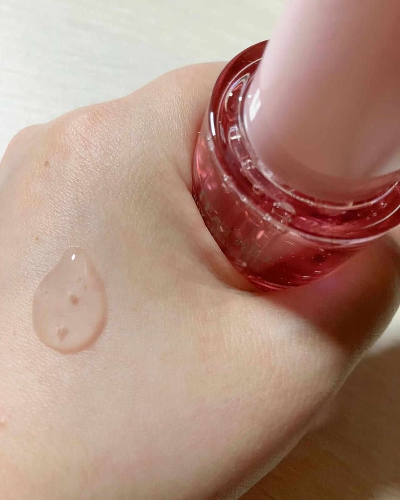 ピンクティーツリーシナジーセラム/APLIN/美容液を使ったクチコミ（2枚目）