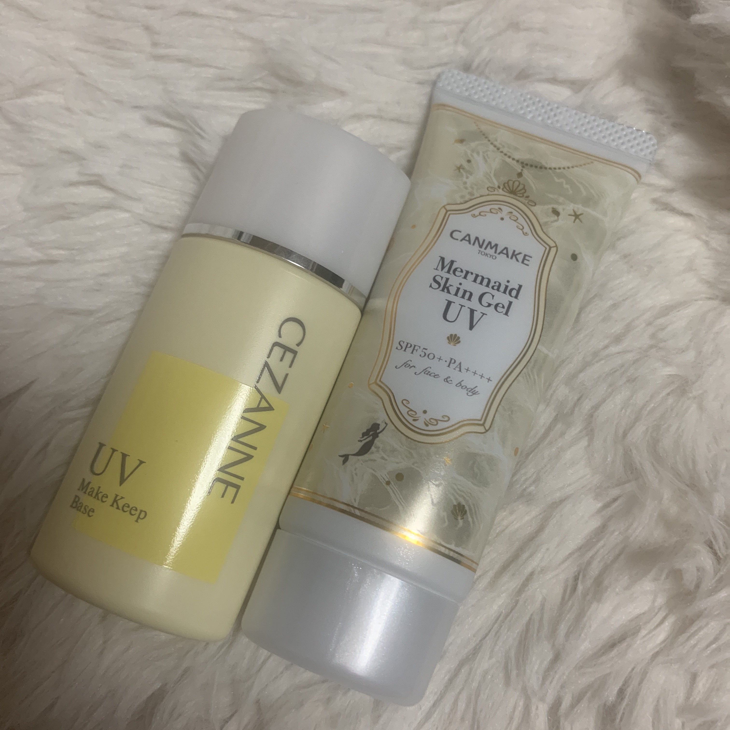 マーメイドスキンジェルUV/キャンメイク/日焼け止めジェルを使ったクチコミ（3枚目）