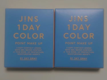 JINS1DAYCOLOR/JINS/ワンデー（１DAY）カラコンを使ったクチコミ（1枚目）