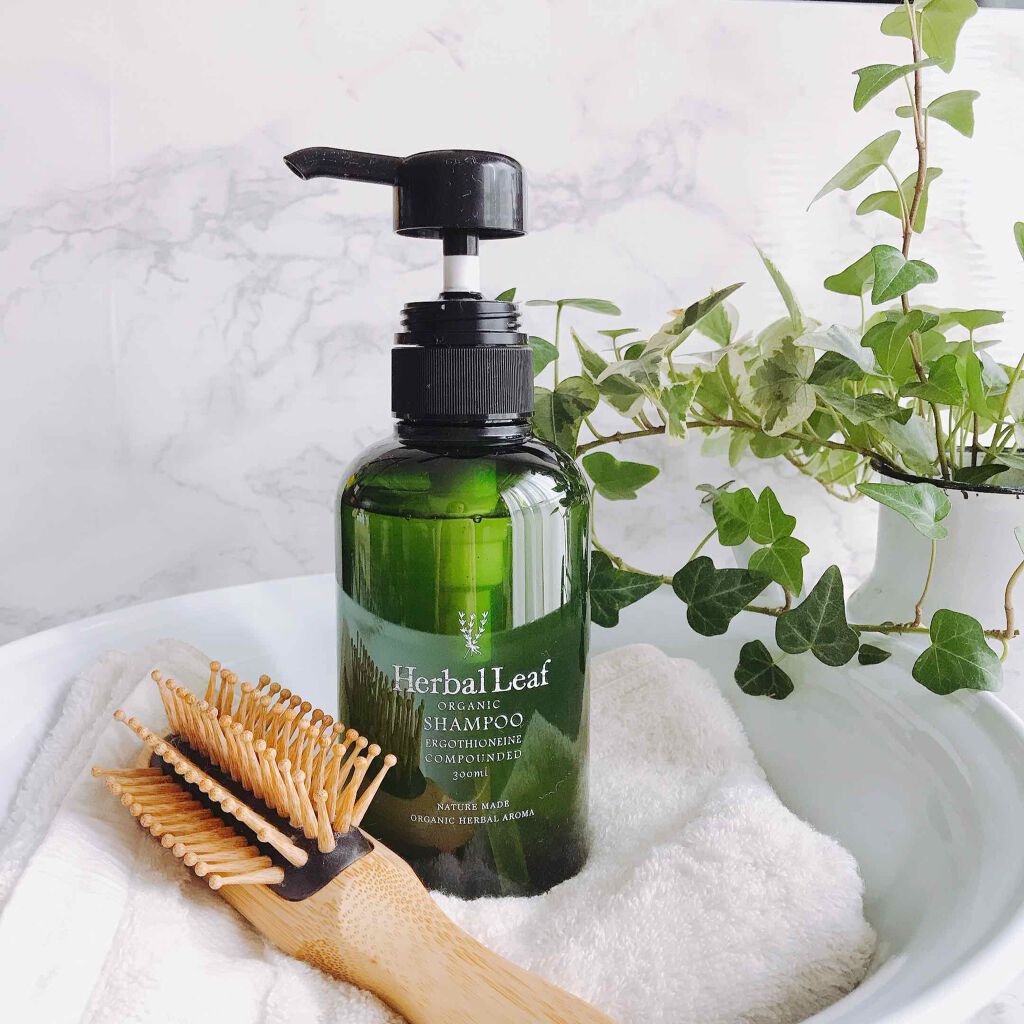 オーガニックシャンプー／コンディショナー/ハーバルリーフ/市販シャンプーを使ったクチコミ（1枚目）