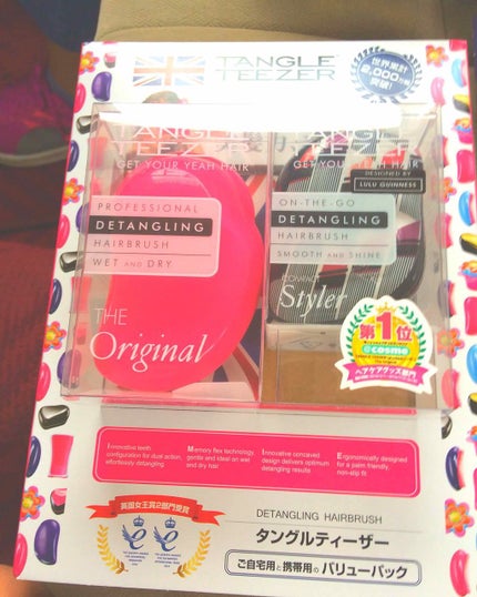 コンパクトスタイラー/TANGLE TEEZER/ヘアブラシを使ったクチコミ(2枚目)