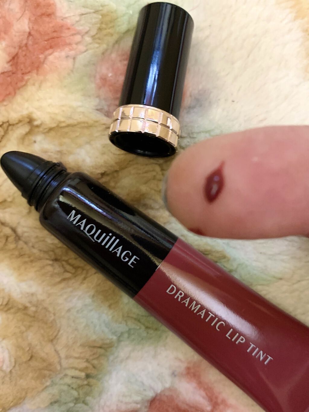 ドラマティックリップティント/マキアージュ/リップティントを使ったクチコミ（1枚目）