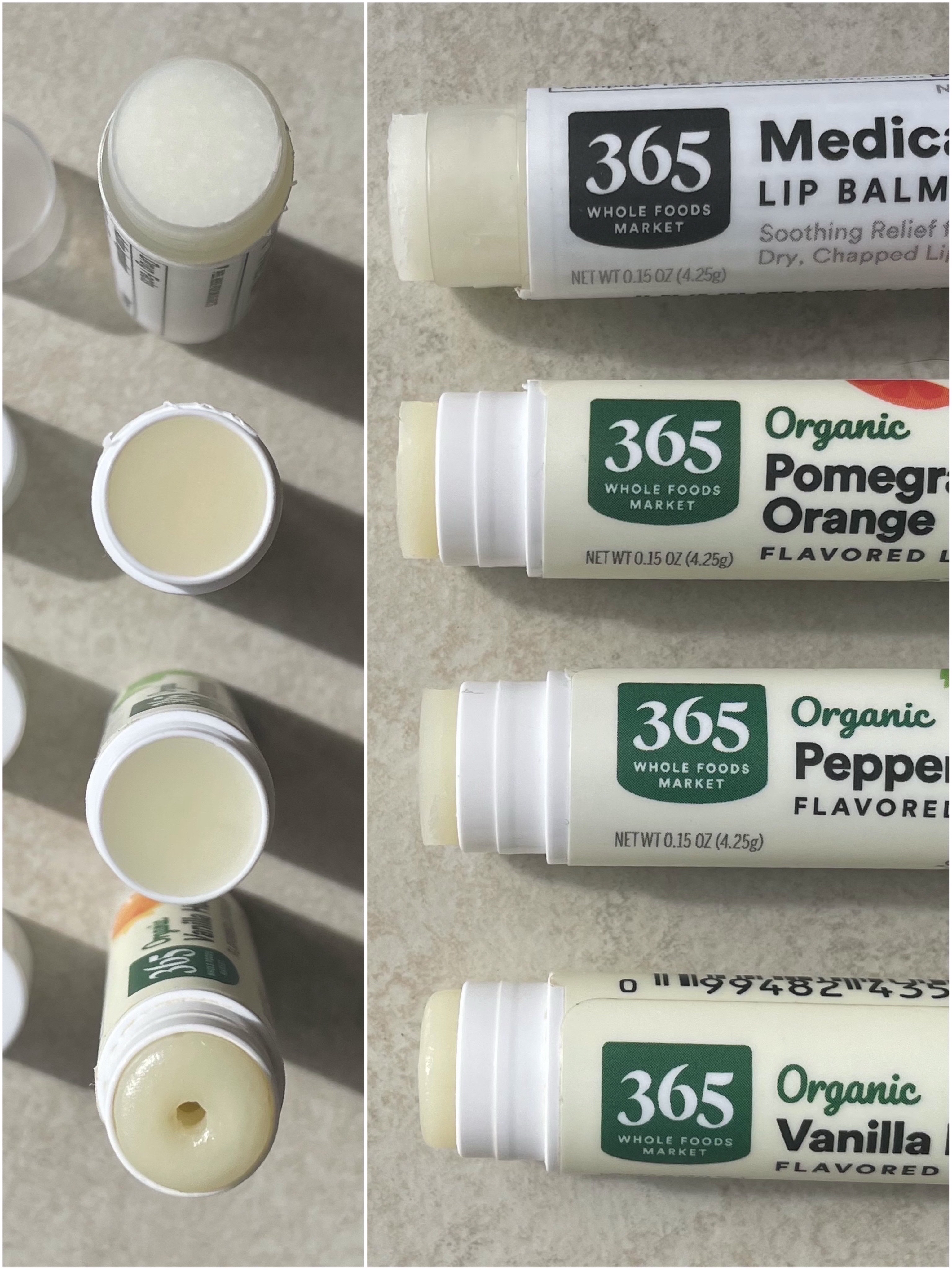 オーガニックリップバーム/Whole Foods Market/リップケアを使ったクチコミ（3枚目）