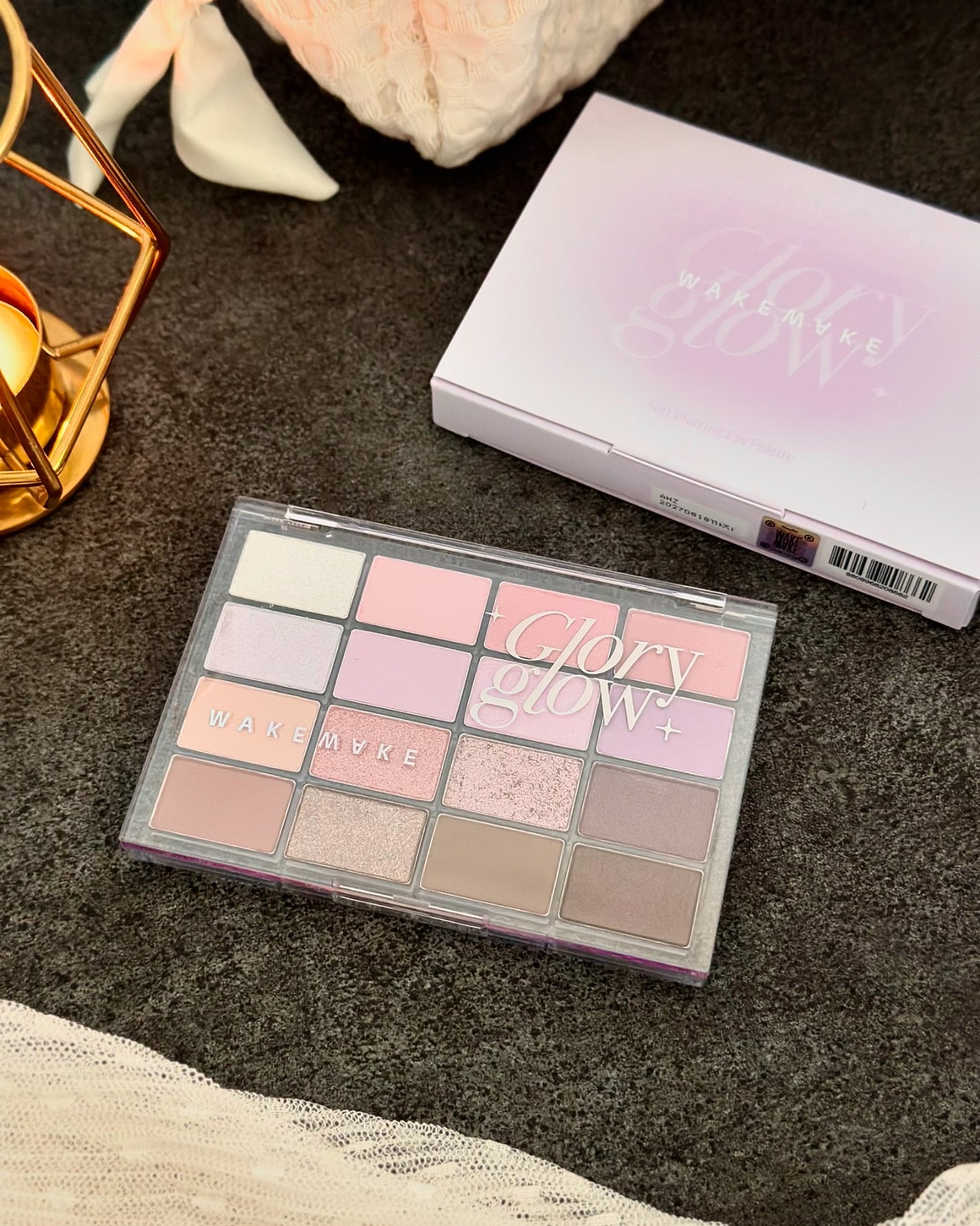 ソフトブラーリングアイパレット/wakemake/アイシャドウパレットを使ったクチコミ(7枚目)