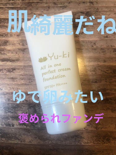 お久しぶりです😃✨✨


いつもたくさんの♡をありがとうございます🙇‍♀️✨✨


本日、ご紹介させて頂く商品は、
Yu-ki ALL in One perfect cream foundation
に