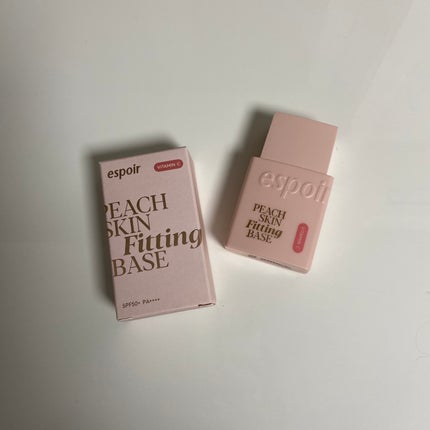 ピーチスキンフィッティングベース オールニュー SPF50 PA++++/espoir/化粧下地を使ったクチコミ(1枚目)