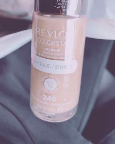 カラーステイ メイクアップ/REVLON/リキッドファンデーションを使ったクチコミ（1枚目）