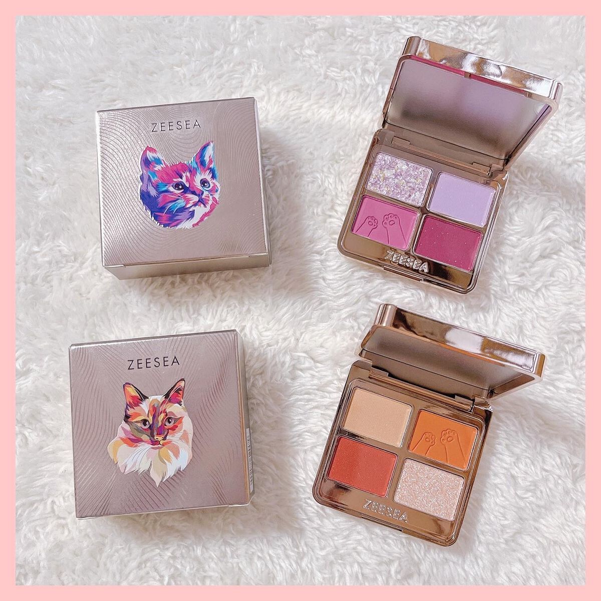 ☺︎︎NIKO☺︎︎【フォロバ100%】 on LIPS 「@sdc.coltd様より、【ZEESEA動物シリーズ四色アイ..」(1枚目)