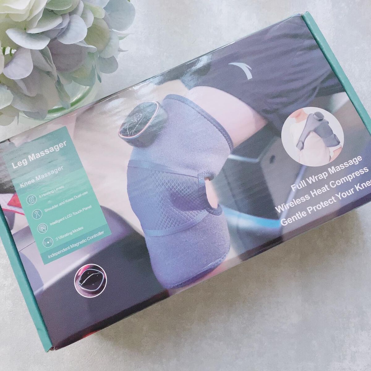 膝マッサージャー/KLK/その他マッサージャーを使ったクチコミ(10枚目)