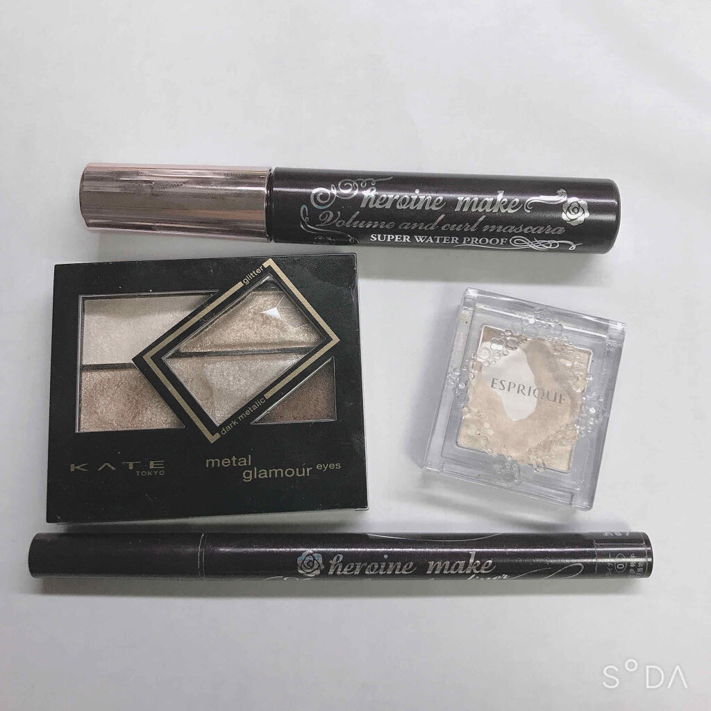 メタルグラマーアイズ/KATE/アイシャドウパレットを使ったクチコミ（2枚目）