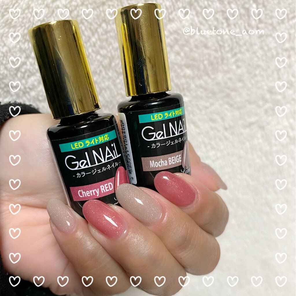 ジェルネイル(ライト対応)/セリア/ジェルネイルを使ったクチコミ(6枚目)