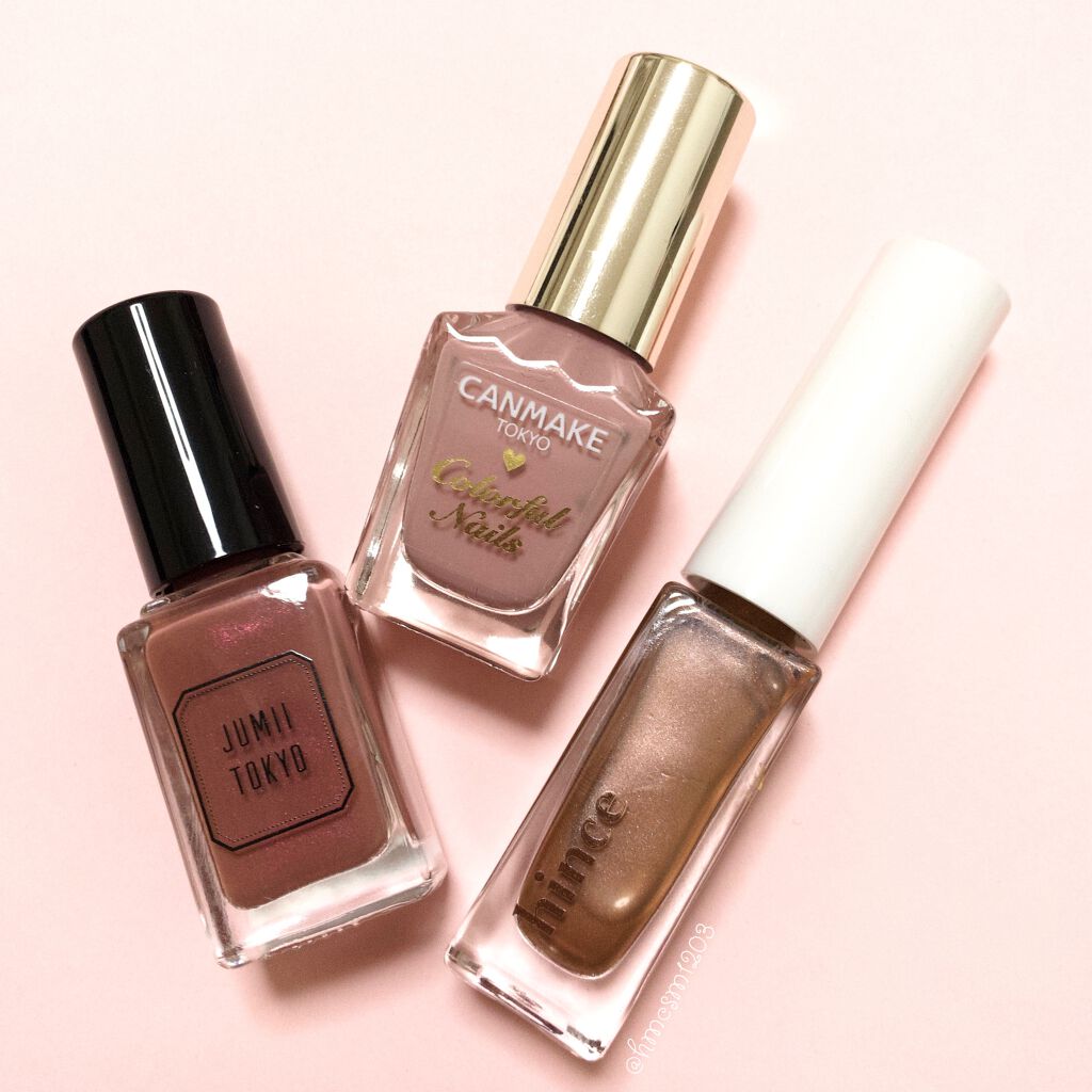 グロウアップネイルカラー [G011]デイドリーム/hince/マニキュアを使ったクチコミ（2枚目）