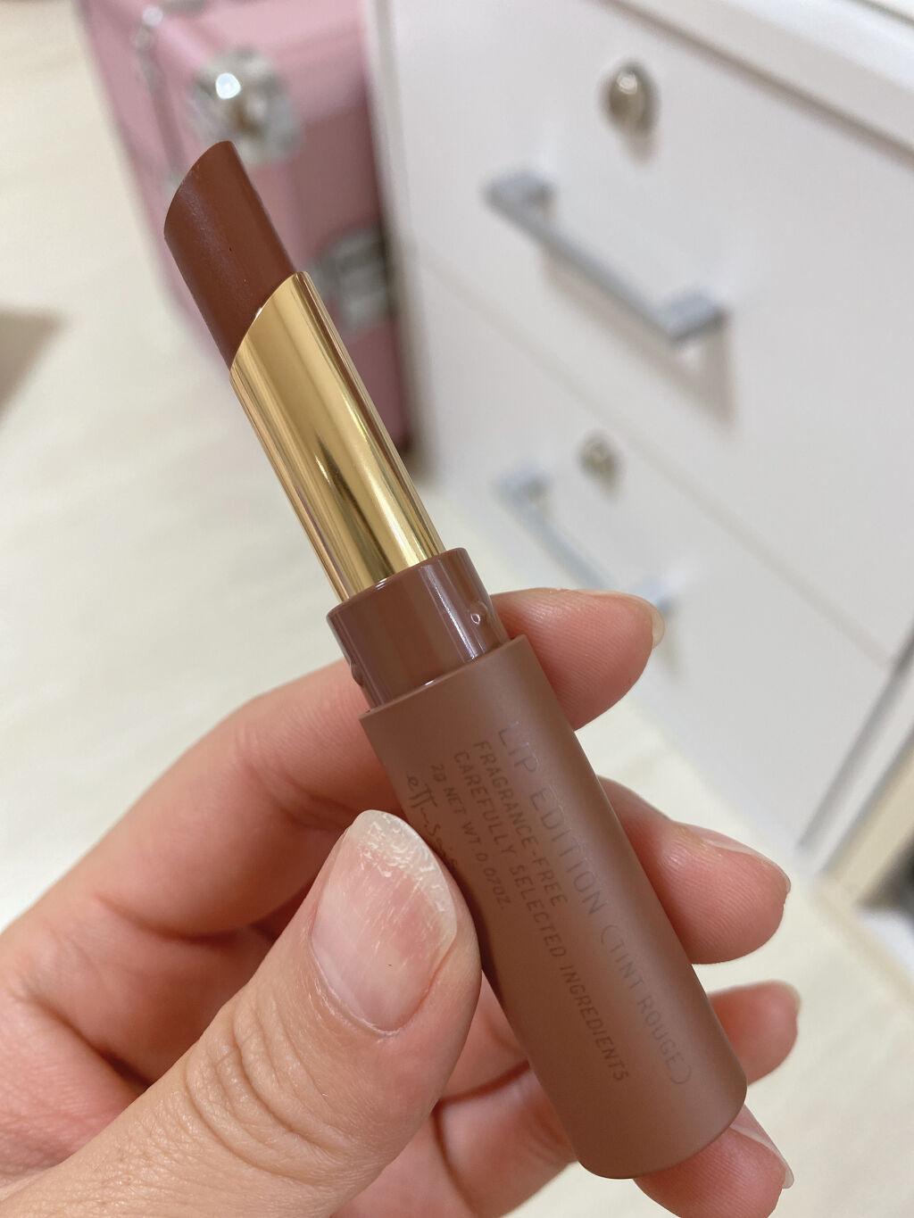 灰リス風チークブラシ/SHOBIDO/その他化粧小物を使ったクチコミ（2枚目）