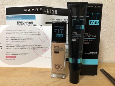 フィットミー リキッドファンデーション R/MAYBELLINE NEW YORK/リキッドファンデーションを使ったクチコミ（1枚目）