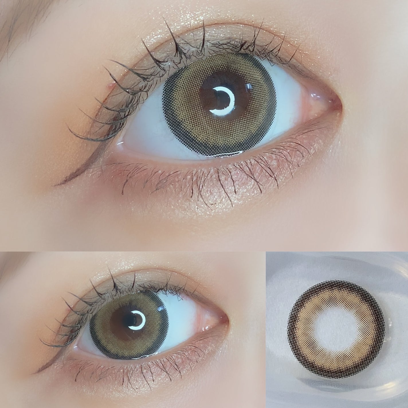 ベイビーモテコンマンスリー/モテコン/1ヶ月(1MONTH)カラコンを使ったクチコミ(9枚目)