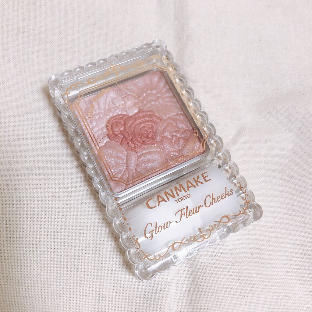 グロウフルールチークス/キャンメイク/パウダーチークを使ったクチコミ(2枚目)