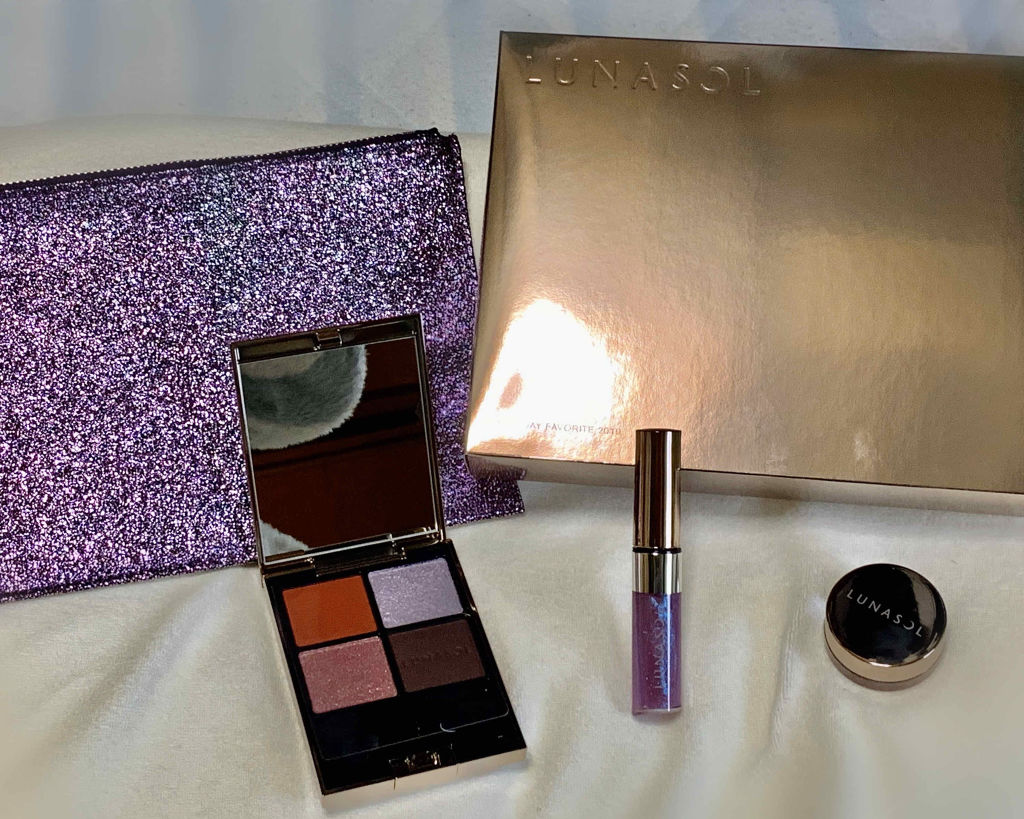 ホリデーフェイバリット2019/LUNASOL/メイクアップキットを使ったクチコミ（1枚目）