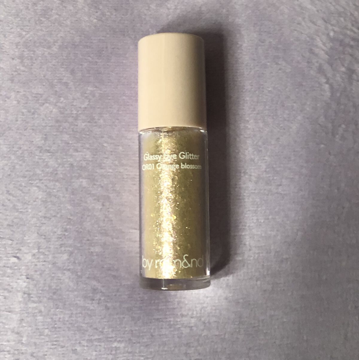 アンドバイロムアンド　グラッシーアイグリッター OR01 オレンジブロッサム/&nd by rom&nd/グリッターを使ったクチコミ（1枚目）