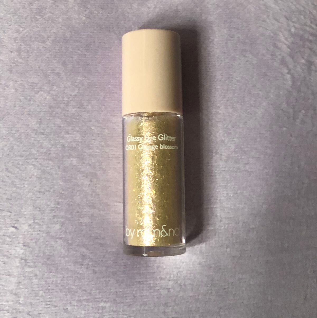 アンドバイロムアンド グラッシーアイグリッター/&nd by rom&nd/グリッターを使ったクチコミ(1枚目)