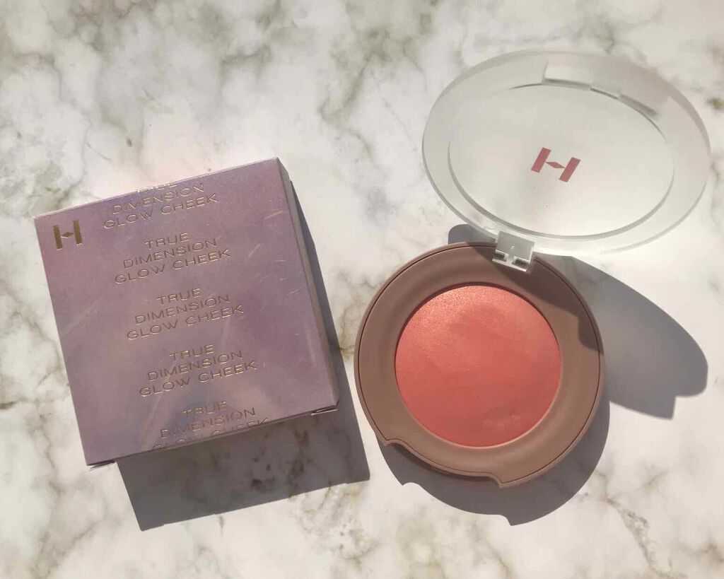 トゥルーディメンショングロウチーク/hince/パウダーチークを使ったクチコミ（1枚目）
