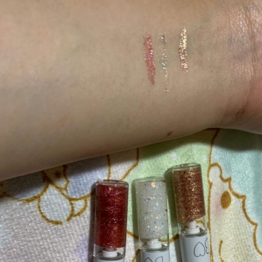 グリッターライナー/b idol/グリッターを使ったクチコミ(2枚目)