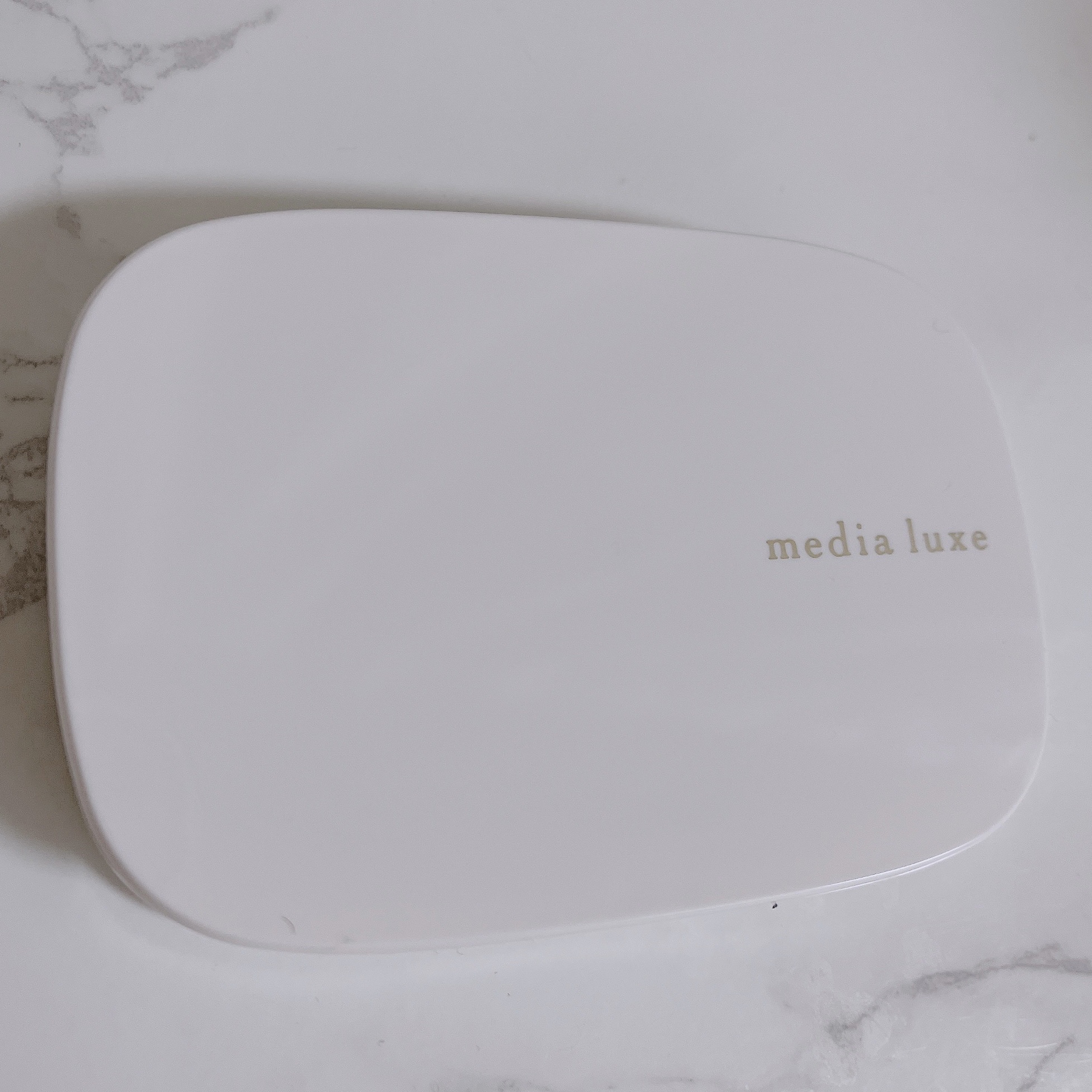 パウダーファンデーション/media luxe/パウダーファンデーションを使ったクチコミ（2枚目）