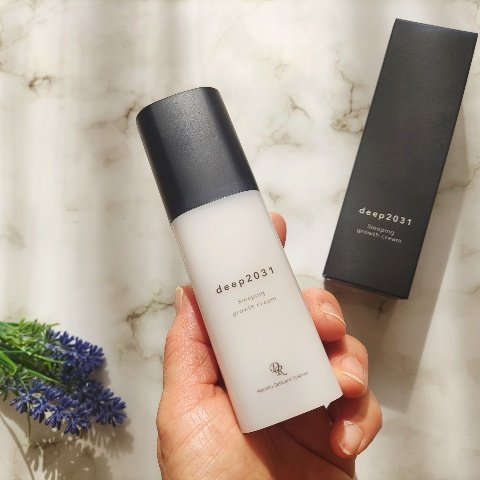 スリーピング グロースクリーム/deep2031/フェイスクリームを使ったクチコミ（2枚目）