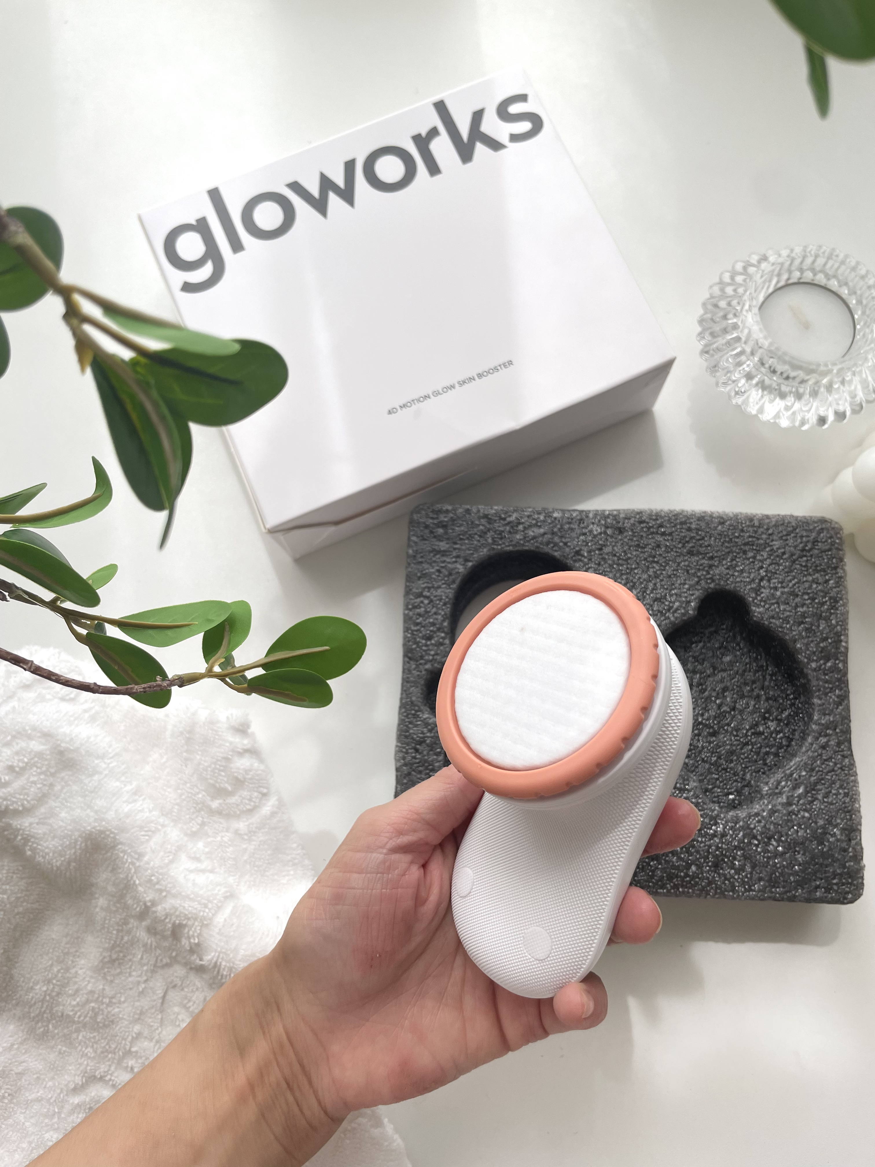  4Dモーションスキンブースタ/gloworks/美顔器・マッサージを使ったクチコミ（3枚目）