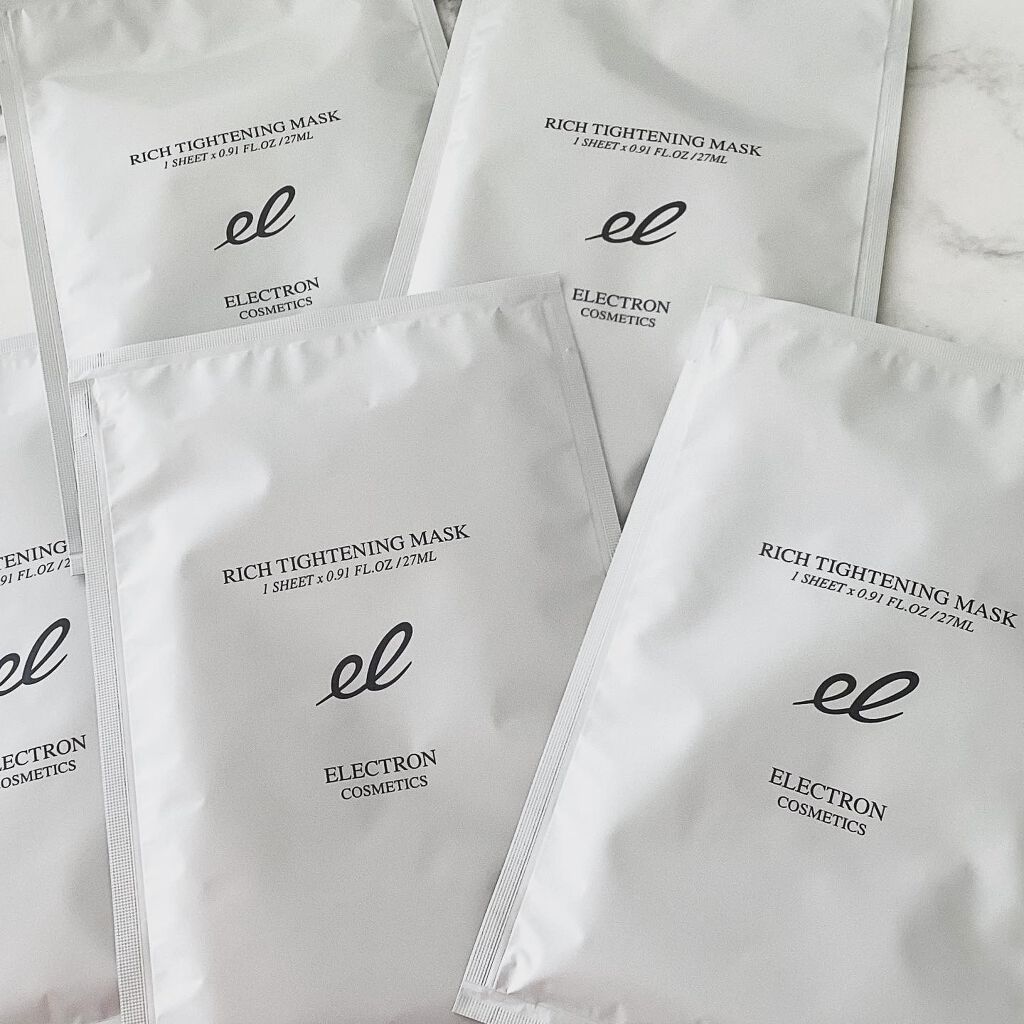リッチタイトニングマスク/ELECTRON/シートマスク・パックを使ったクチコミ(4枚目)