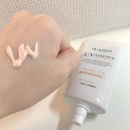 ウォータフルトーンアップサンクリーム/ダルバ/日焼け止めクリームを使ったクチコミ(2枚目)