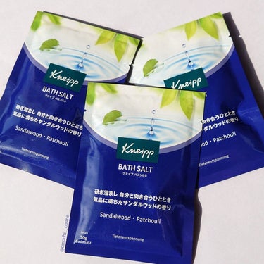 クナイプ バスソルト ユーカリの香り 40g【旧】/クナイプ/入浴剤を使ったクチコミ（2枚目）