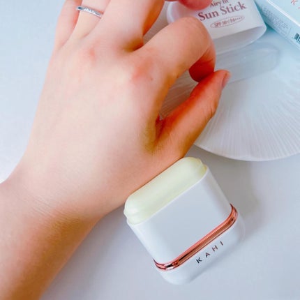 エアリーフィットサンスティック/KAHI/日焼け止めスティックを使ったクチコミ(4枚目)