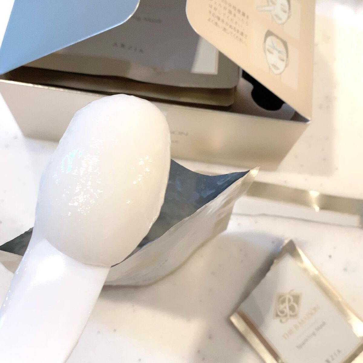 スパークリング マスク /ザ ビー メゾン/洗い流すパック・マスクを使ったクチコミ(4枚目)