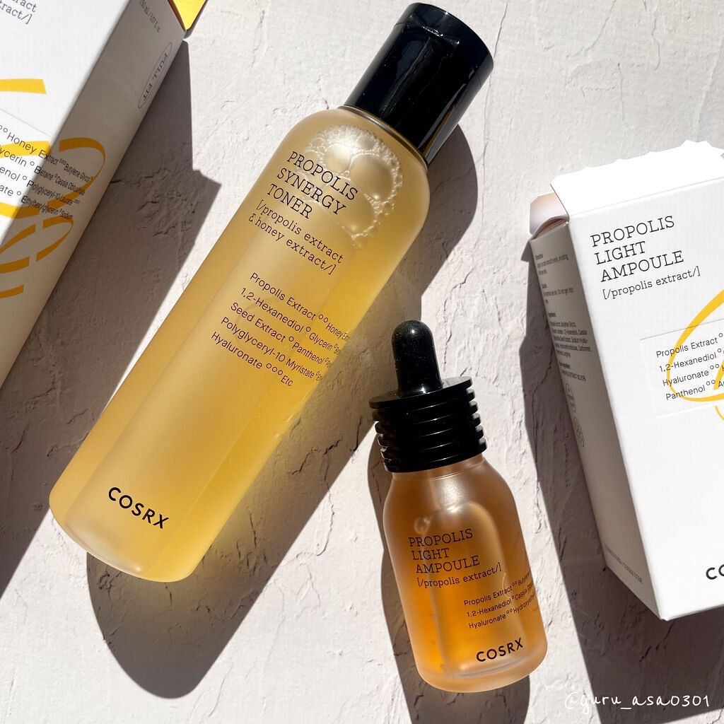 フルフィットプロポリスライトアンプル/COSRX/美容液を使ったクチコミ（2枚目）