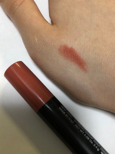 ベルベットマットリップペンシル 2498 タンローズ/NARS/リップライナーを使ったクチコミ（3枚目）