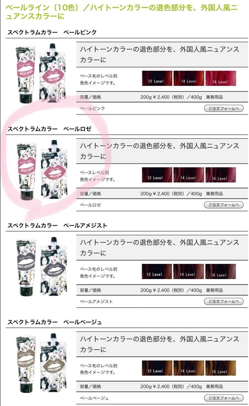 ベースアップブリーチ/ビューティーン/ブリーチ剤を使ったクチコミ(3枚目)